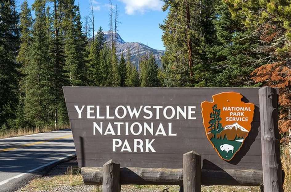 Yellowstone puzzle online z fotografie