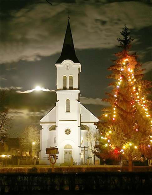 Kostol Krivá, Slovacia puzzle online din fotografie