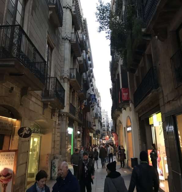 Βαρκελώνη παζλ online από φωτογραφία