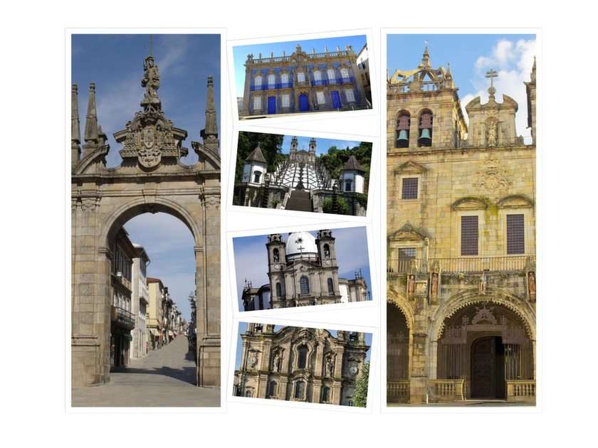 Monumentos de Braga online παζλ