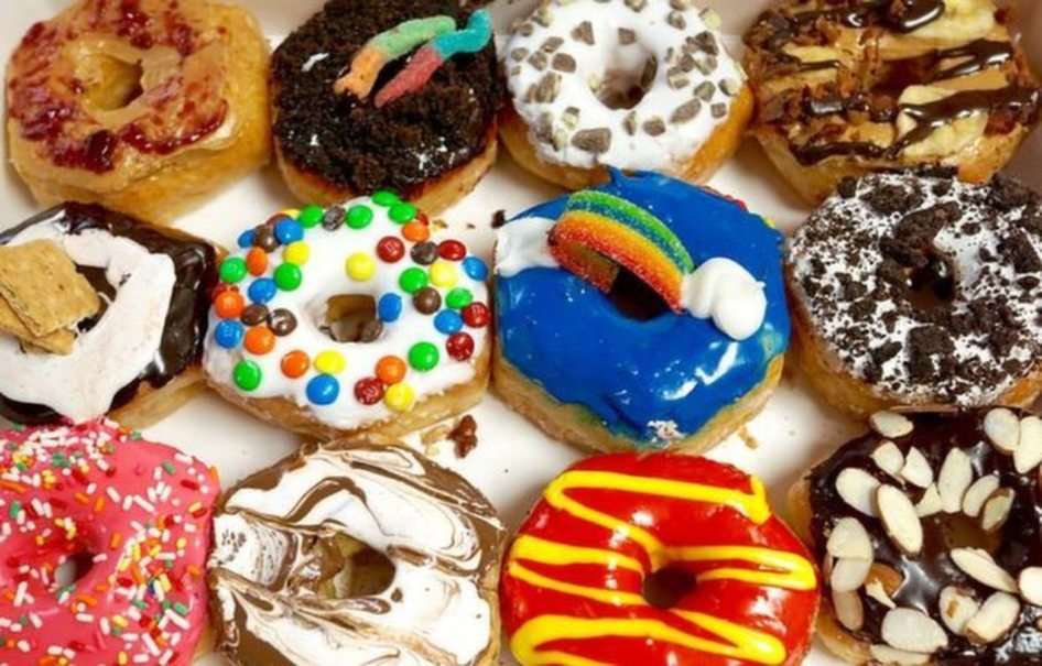 Donuts pussel online från foto