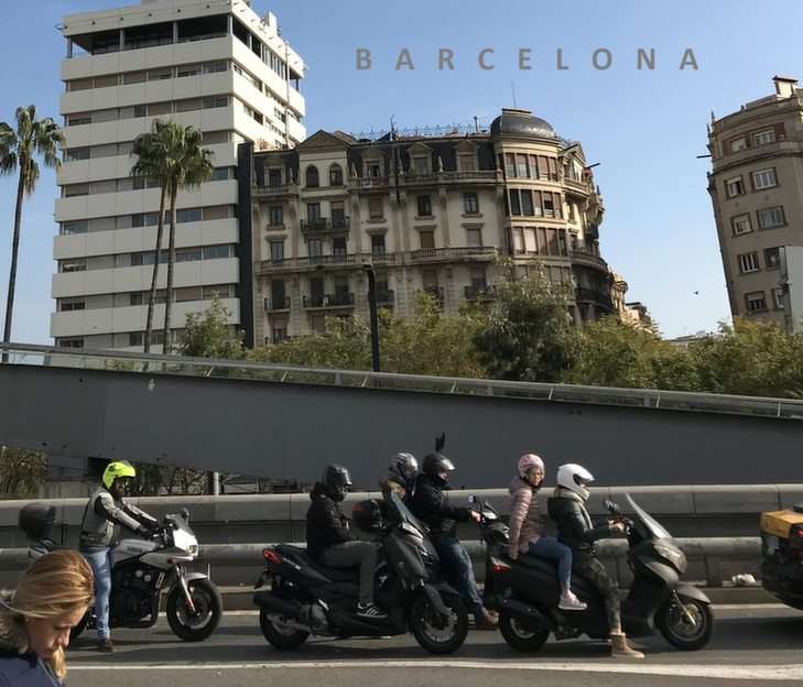 Barcelona puzzle online z fotografie