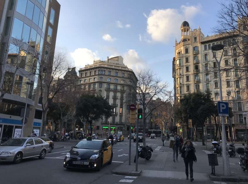 Barcelona Online-Puzzle vom Foto