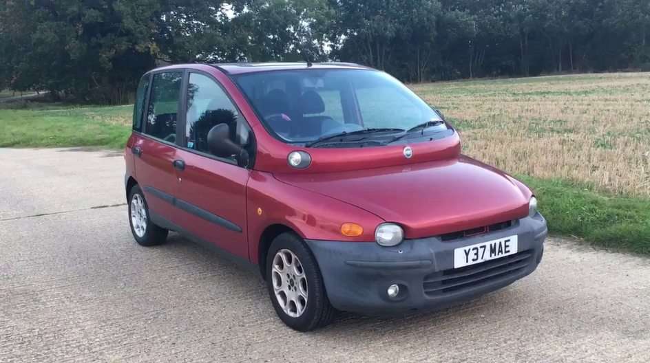 fiat multipla puzzle online from photo