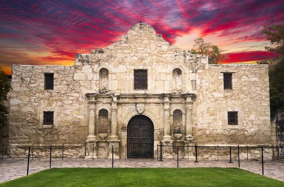Alamo puzzle online z fotografie