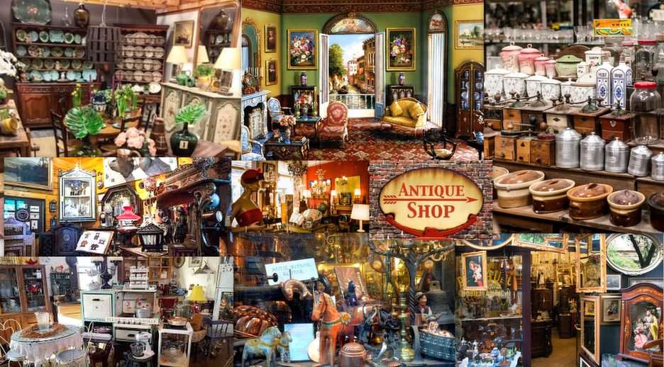 antiques puzzle online from photo