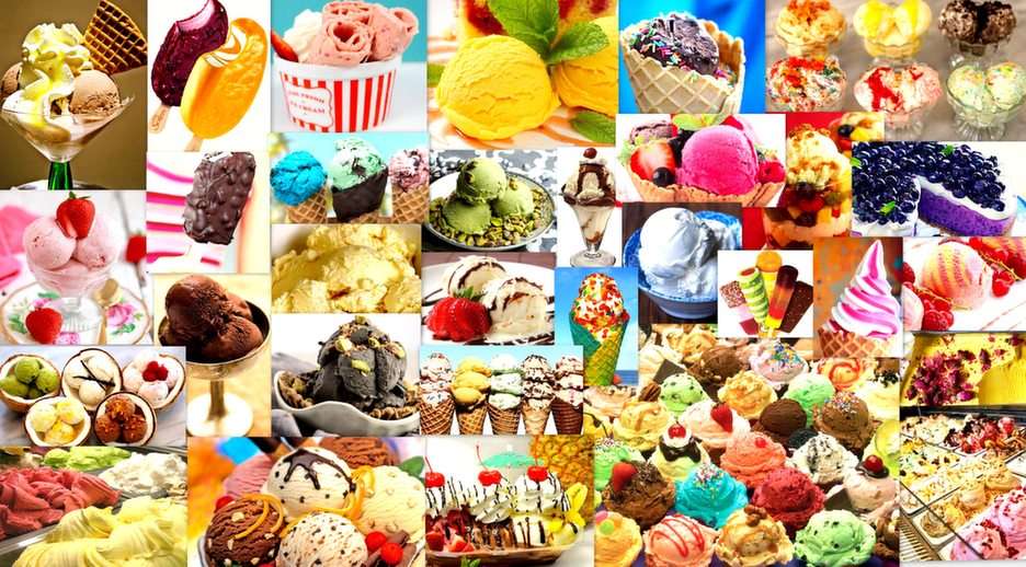 gelato puzzle online da foto