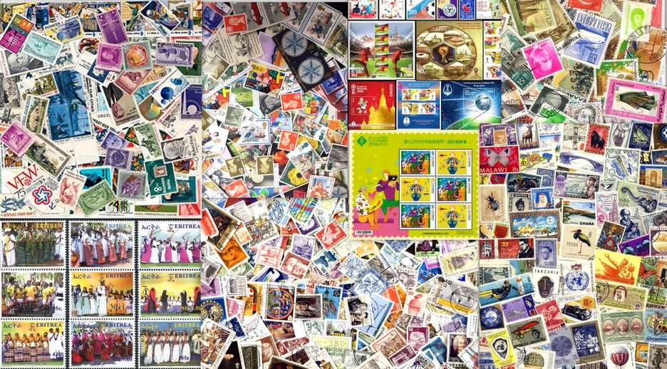 timbres puzzle en ligne à partir d'une photo