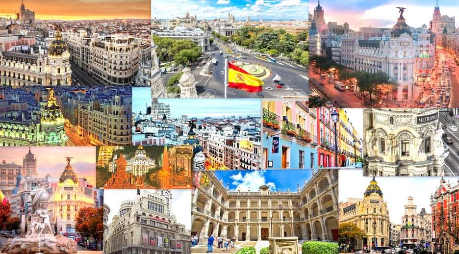 MADRID puzzle online din fotografie