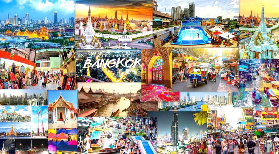 Bangkok puzzle online from photo