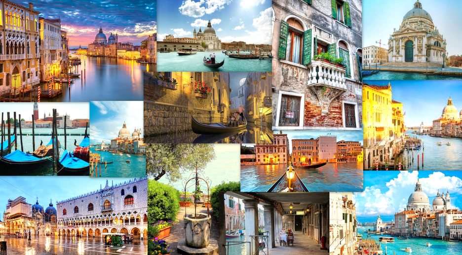 collage-venezia puzzle online