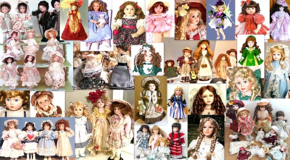 порцеланови кукли 3 онлайн пъзел
