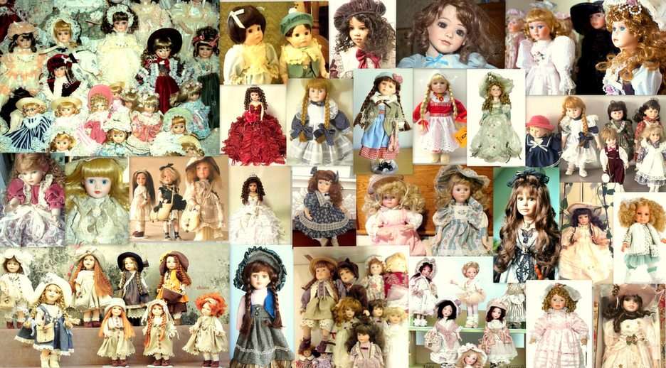 порцеланови кукли 4 онлайн пъзел