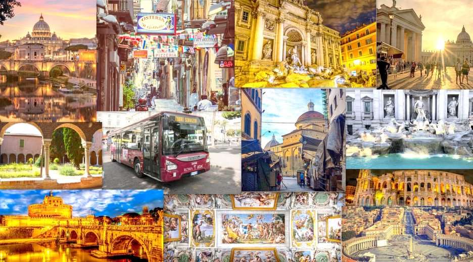 Rome puzzle online from photo