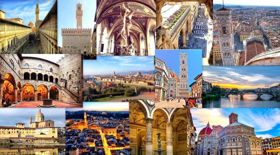FLORENCE puzzle online from photo