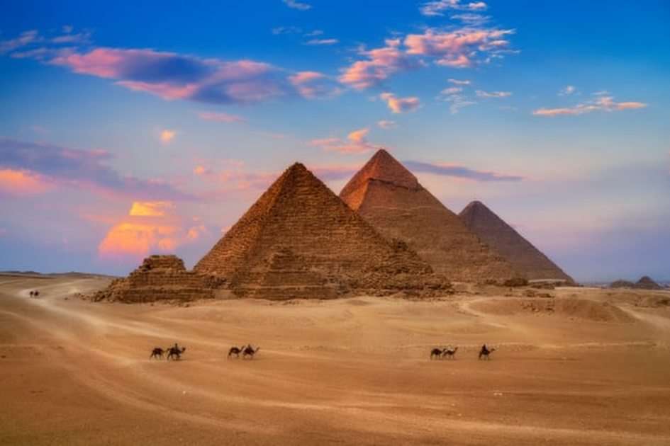 Egypt puzzle online z fotografie
