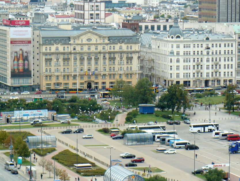 Warsaw puzzle online from photo