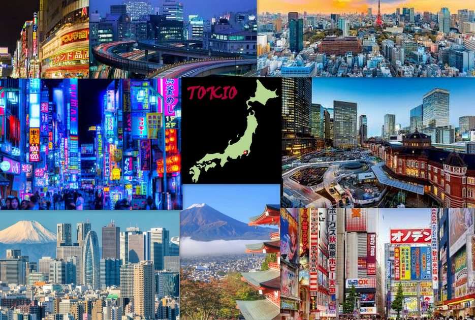 TOKYO puzzle online from photo