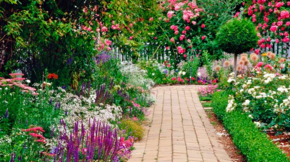 Trädgård pussel online från foto