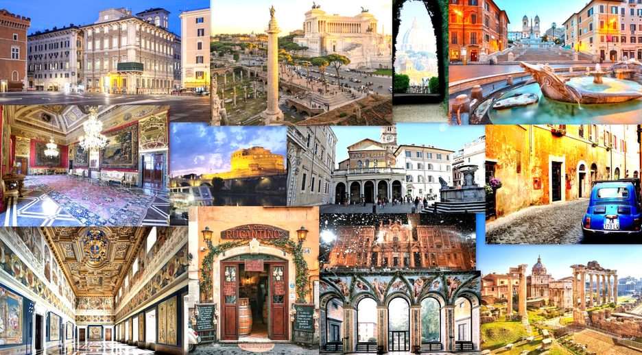 Рим онлайн пъзел от снимка