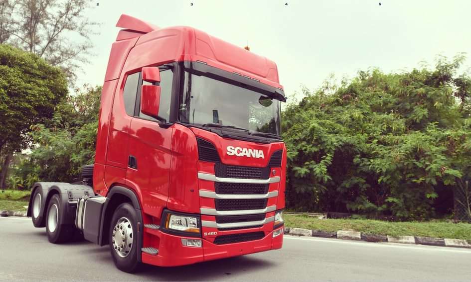 Scania онлайн-пазл