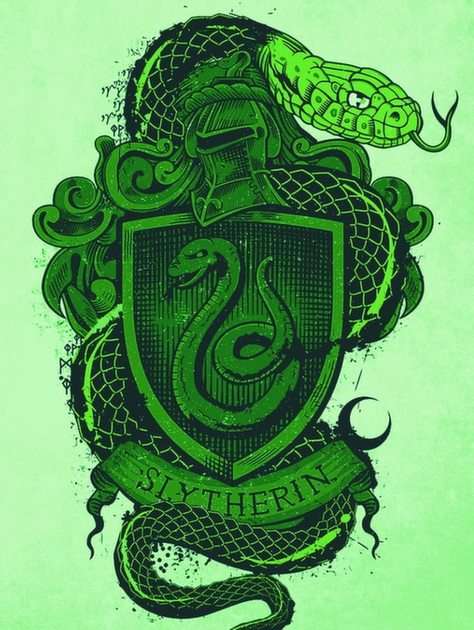Slytherin games puzzle online from photo