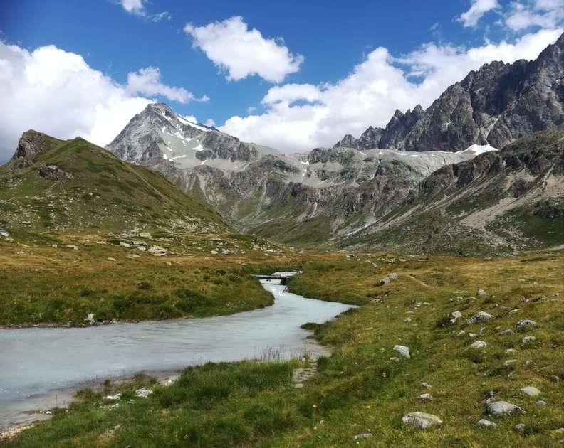 Glaciar do Monte (Vale de Aosta) puzzle online