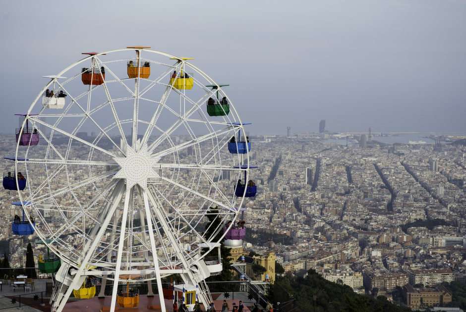 tibidabo puzzle online from photo