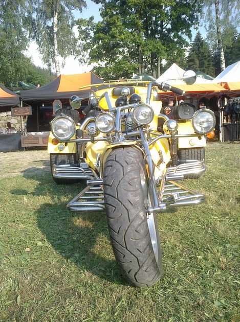 motorcykel pussel online från foto