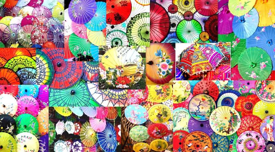 guarda-chuvas exóticos puzzle online