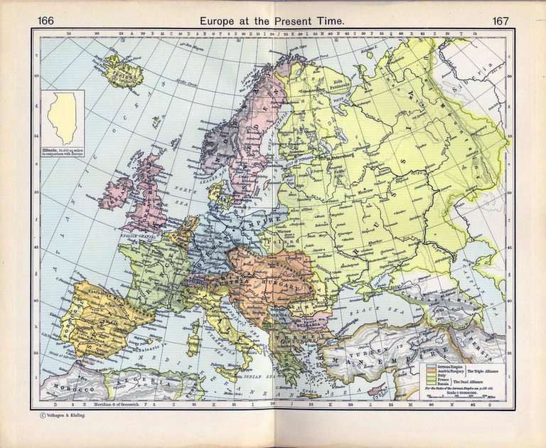 europe1911 Online-Puzzle
