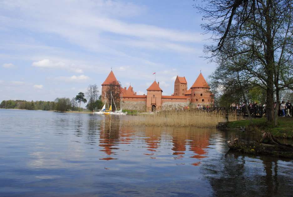 Замъкът Каунас (Литва) онлайн пъзел от снимка