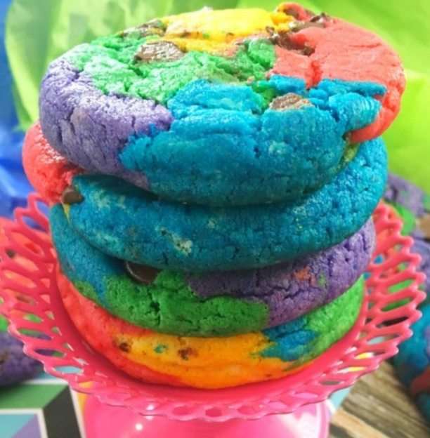 Цветни бисквитки онлайн пъзел