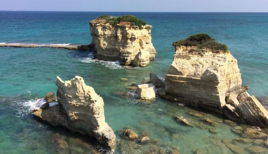 Vid Adriatiska havet pussel online från foto