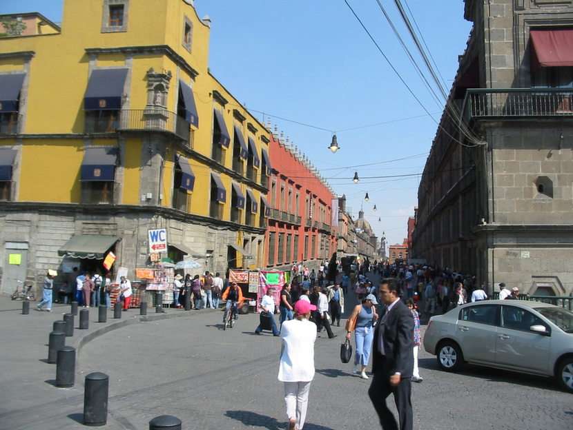 Mexico City puzzle online din fotografie