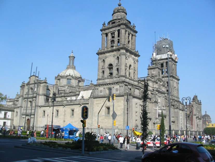 Mexico City pussel online från foto