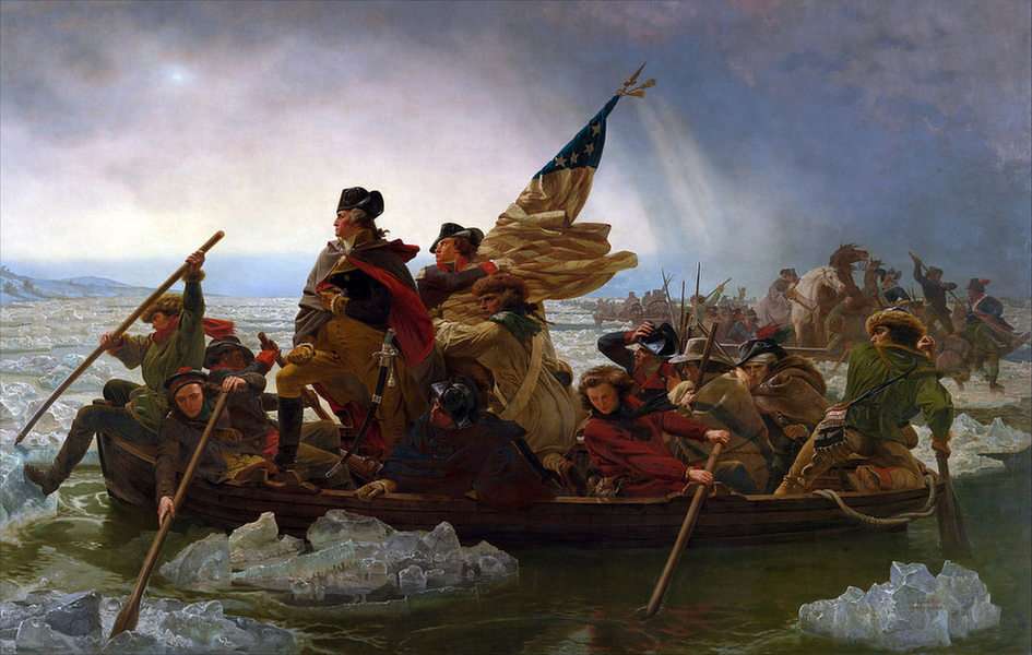 GW Crossing the Delaware puzzle online