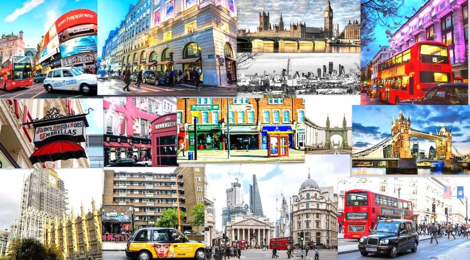 Collage di Londra puzzle online