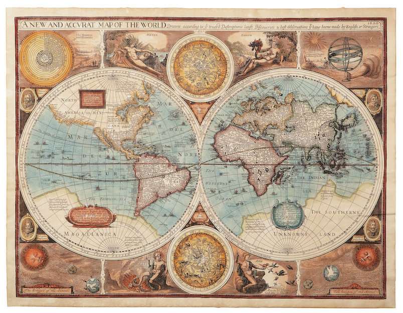 Mappa Antica 1 Online-Puzzle
