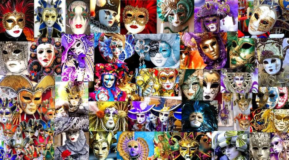 mascaras venecianas rompecabezas en línea