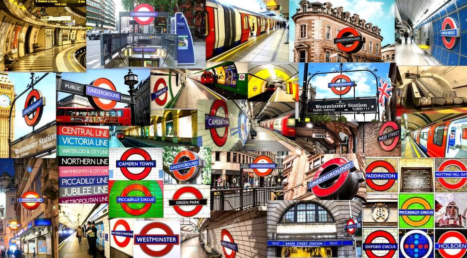 Poort maniac Stap London-metro - ePuzzle photo puzzle