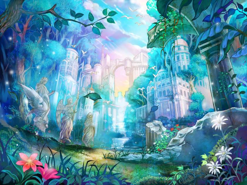 Fantasy palác online puzzle