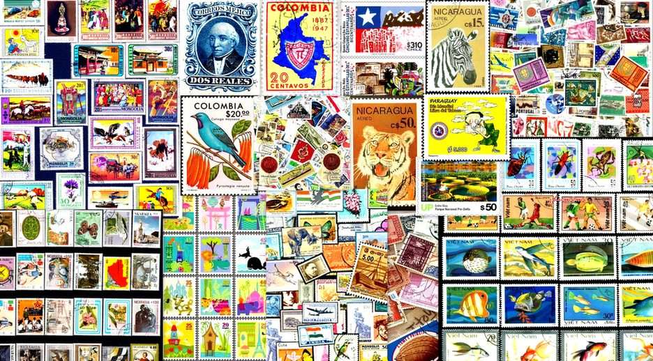 francobolli puzzle online da foto