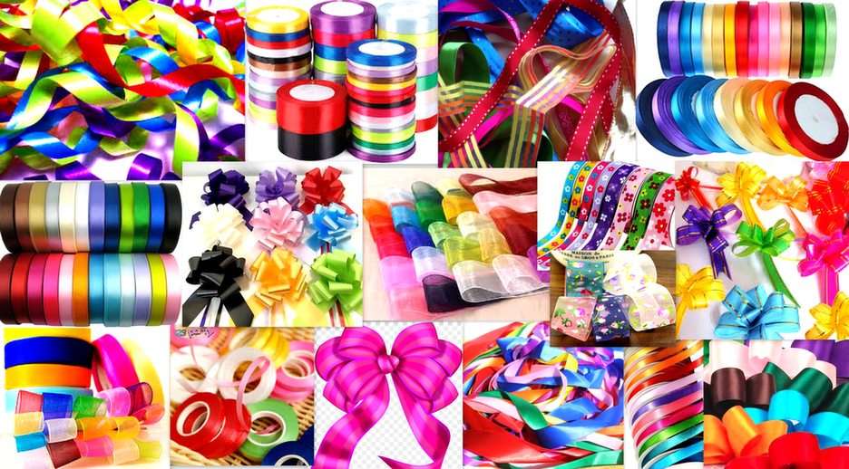 colorful ribbons online puzzle