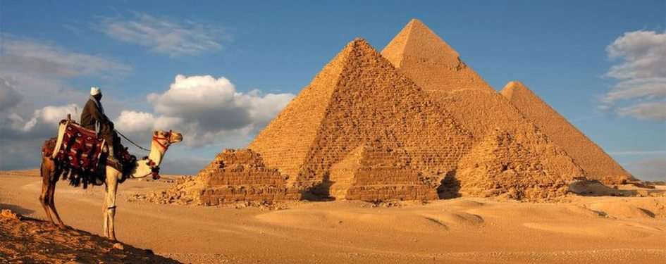 Le piramidi puzzel online van foto