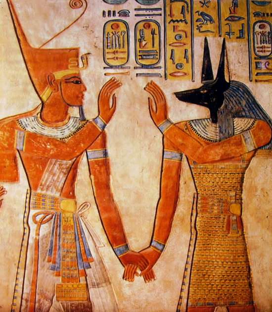 la pittura egizia Pussel online