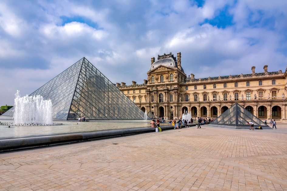 Der Louvre Online-Puzzle vom Foto