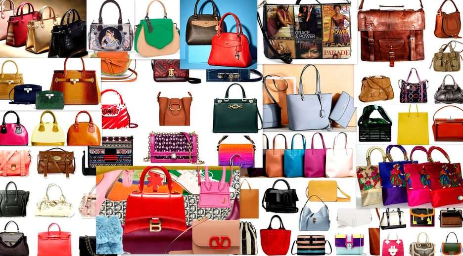 handbags puzzle online from photo