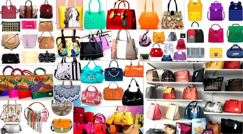handbags puzzle online from photo
