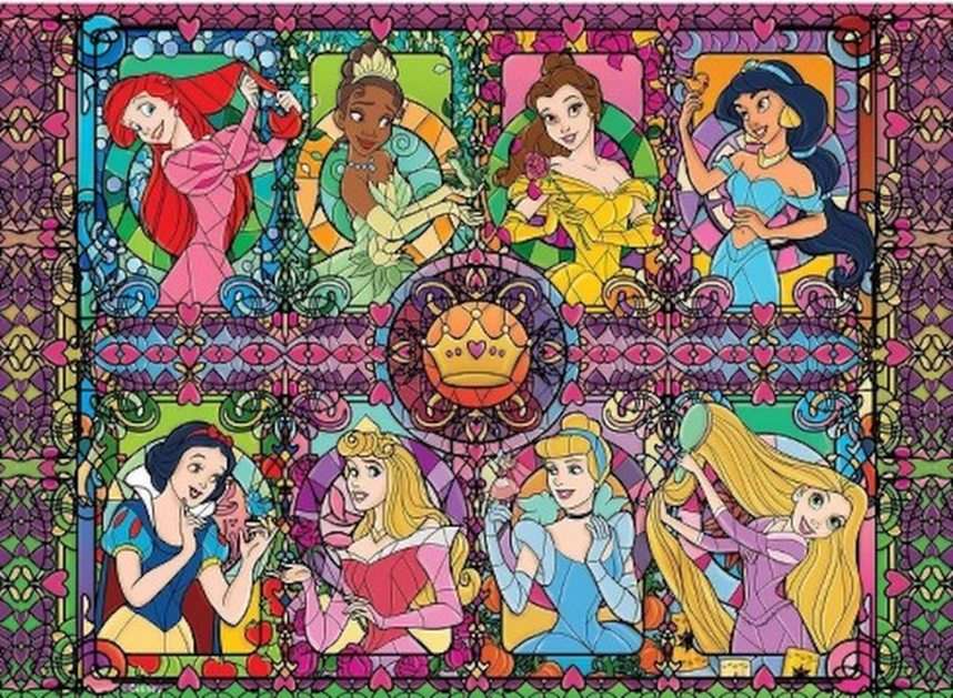 Princess Collage puzzle online from photo